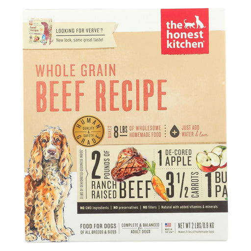 The Honest Kitchen - Dog Food - Whole Grain Beef Recipe - Case Of 6 - 2 Lb.
