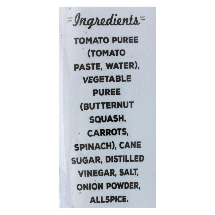 True Made Foods Ketchup - Vegetable - Less Sugar - Case Of 6 - 17 Oz