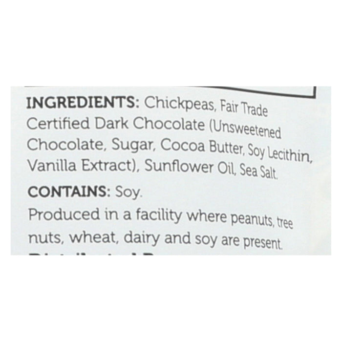 Biena Chickpea Snacks - Dark Chocolate - Case Of 8 - 3.15 Oz.