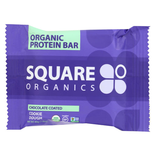 Square Organics Bar - Organic - Chocolate Cookie Dough - Case Of 12 - 1.6 Oz