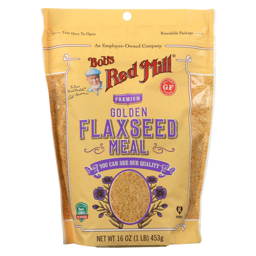 Bob's Red Mill Flaxseed Meal - Golden - Case Of 4 - 16 Oz