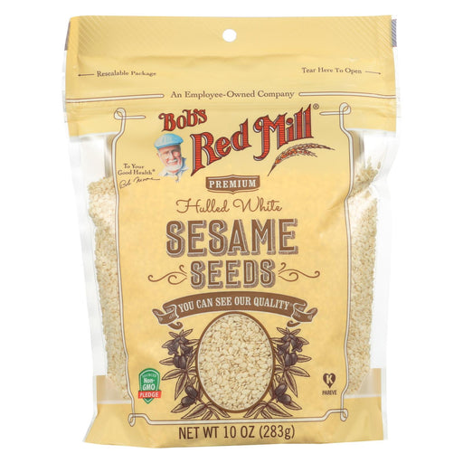 Bob's Red Mill Seeds - Sesame - White - Case Of 6 - 10 Oz