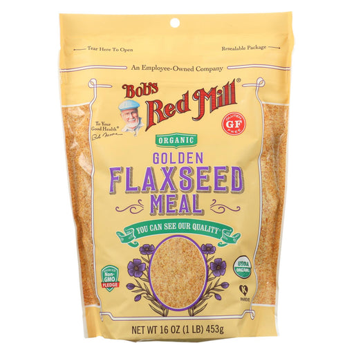 Bob's Red Mill Organic Flaxseed Meal - Golden - Case Of 4 - 16 Oz