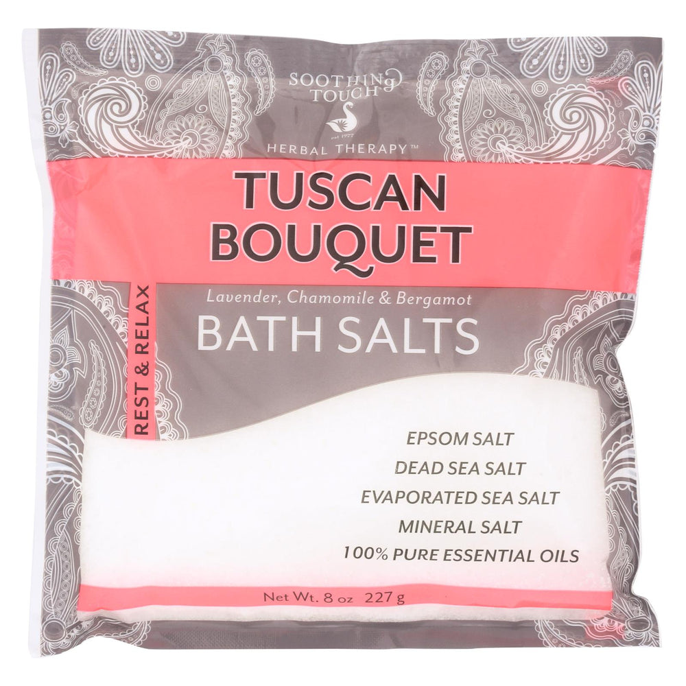 Soothing Touch Bath Salts - Tuscan Bouquet - Case Of 6 - 8 Oz