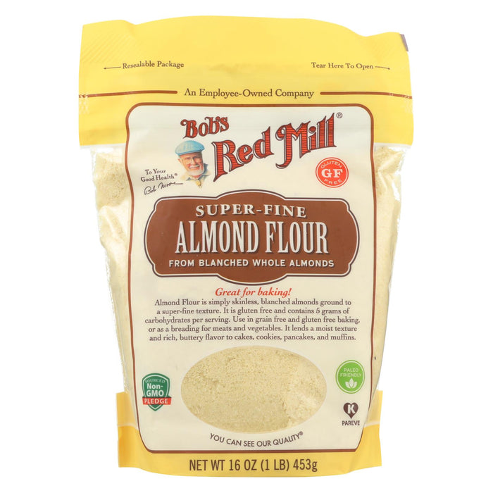 Bob's Red Mill Flour - Almond - Blanched - Case Of 4 - 16 Oz