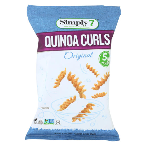 Simply7 Quinoa Curls - Original - Case Of 12 - 3.5 Oz.