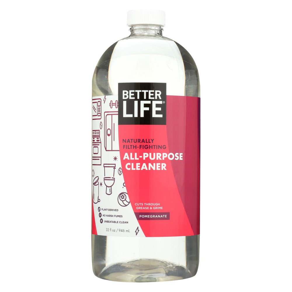 Better Life Cleaner - All Purpose - Pomegranate - 32 Fl Oz