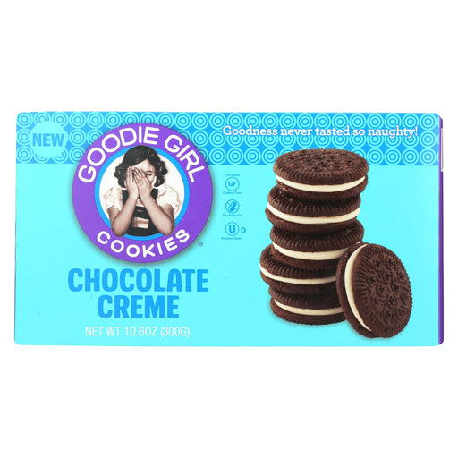 Goodie Girl Cookies - Cookies - Chocolate Creme - Case Of 6 - 10.6 Oz.