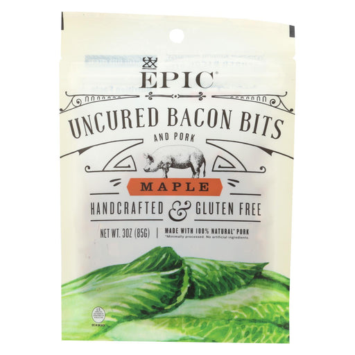 Epic Bites - Maple Bacon - Case Of 10 - 3 Oz