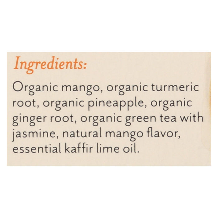Rishi - Organic Tea - Turmeric Mango - Case Of 6 - 15 Bags