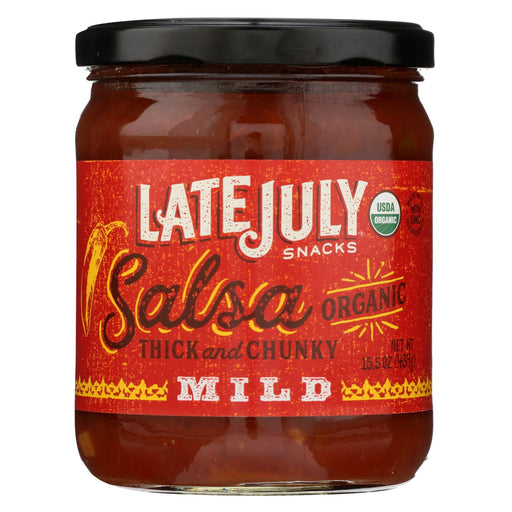 Late July Snacks Salsa - Mild - Case Of 12 - 15.5 Oz.