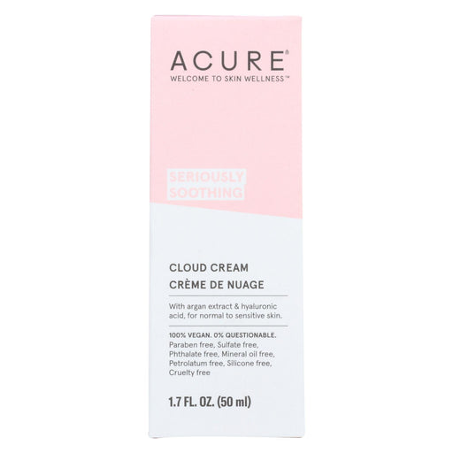 Acure Cream - Soothing - Cloud - 1.7 Fl Oz