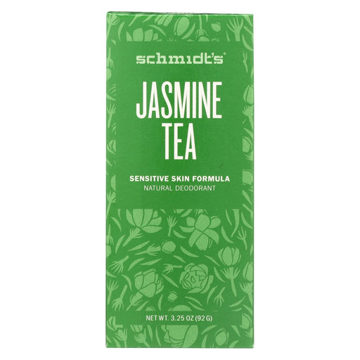 Schmidt's Natural Deodorant Stick - Jasmine Tea - 3.25 Oz