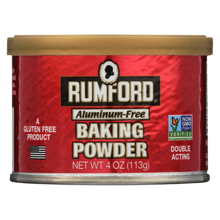 Rumford - Baking Powder - Aluminum-free - Case Of 24 - 4 Oz.