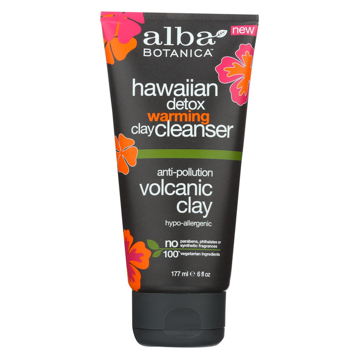 Alba Botanica Cleanser - Hi Detx - Warmng Clay - 6 Fl Oz