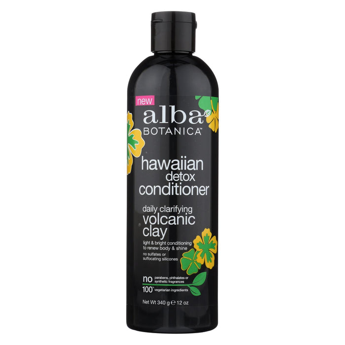 Alba Botanica Conditioner - Hawaiian Detox - Daily - 12 Fl Oz