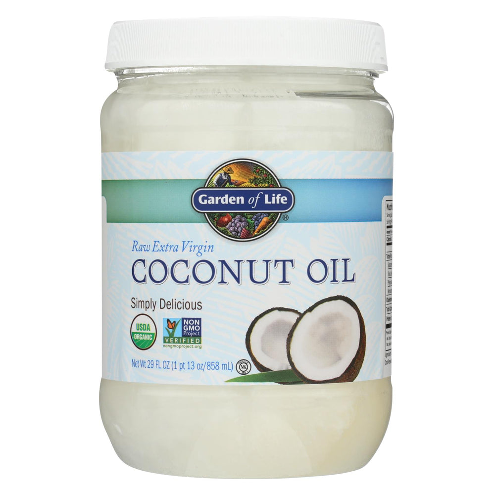 Garden Of Life Oil Coconut - Organic - Raw Extra Virgin - Case Of 4 - 29 Fl Oz