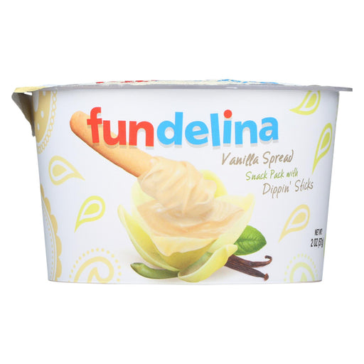 Fundelina Snack Pack - With Dippin Bread Sticks - Case Of 12 - 2 Oz.