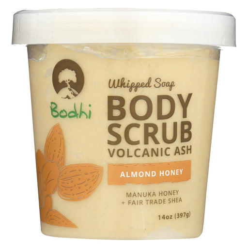 Bodhi Body Scrub - Almond Honey - Case Of 1 - 14 Oz.
