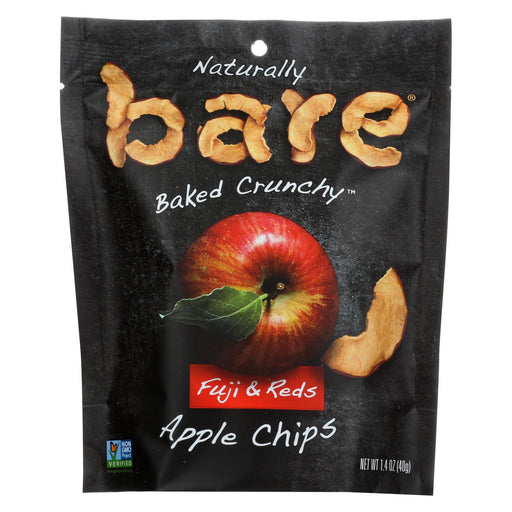 Bare Fruit Apple Chips - Fuji & Reds - Case Of 6 - 1.40 Oz.