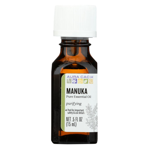 Aura Cacia Essential Oil - Manuka - Case Of 1 - .50 Fl Oz.