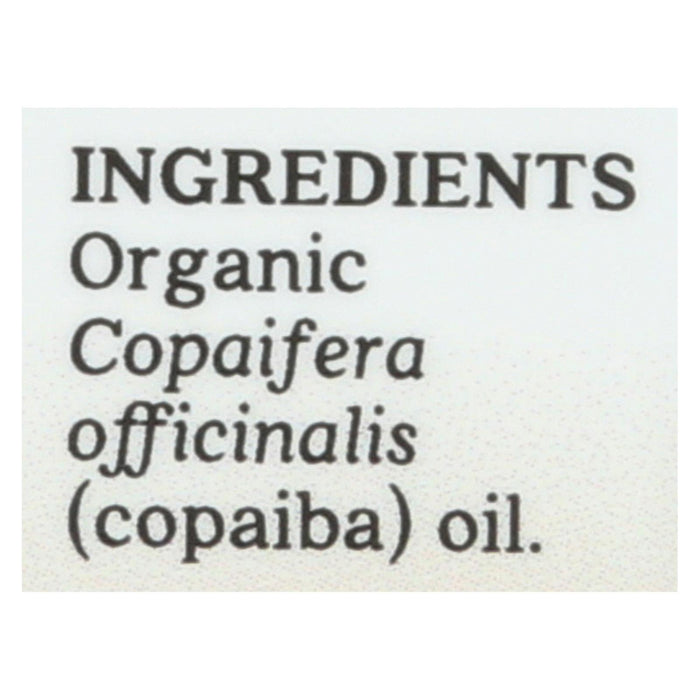 Aura Cacia Essential Oil - Copaiba - Case Of 1 - .25 Fl Oz.