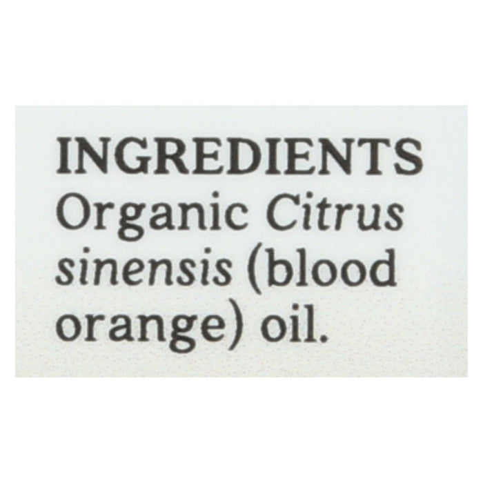 Aura Cacia Essential Oil - Blood Orange - Case Of 1 - .25 Fl Oz.