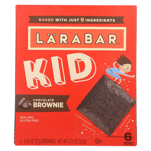 Larabar - Bar Kids Chocolate Brownie - Case Of 8-6-.96 Oz